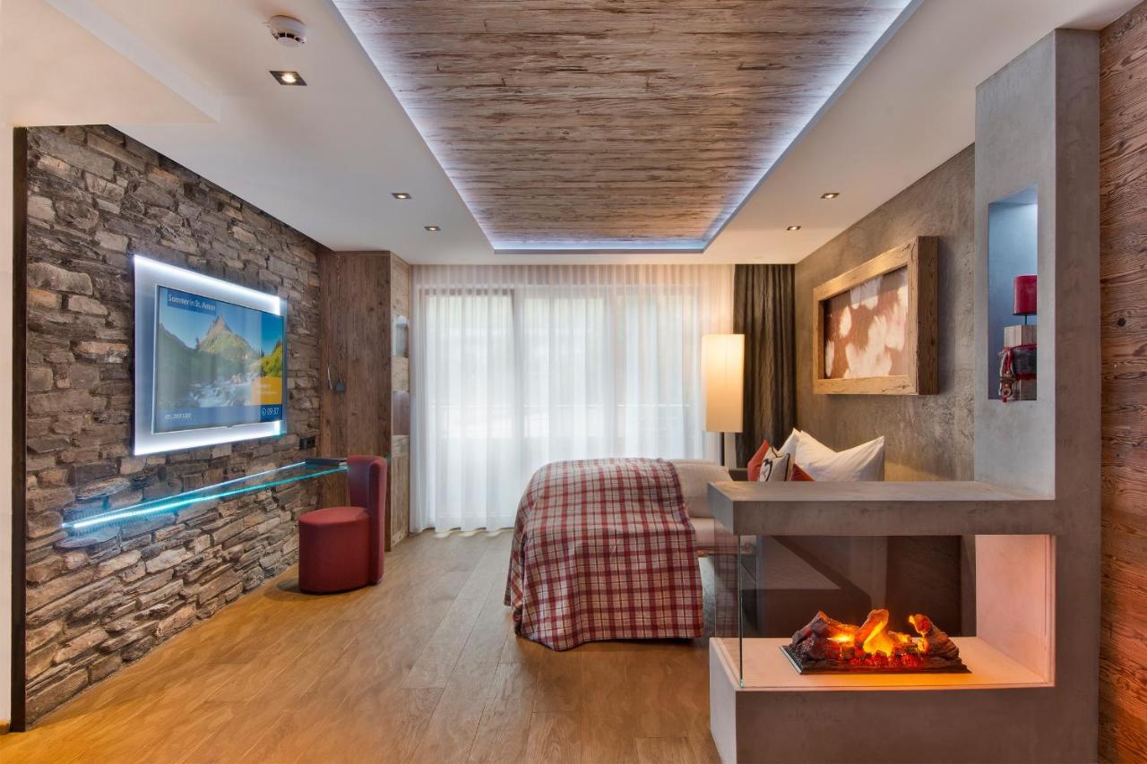 Pete Alpine Boutique Hotel - Klein Und Fein - Private Spa Suiten Und Zimmer Sankt Anton am Arlberg Exterior foto